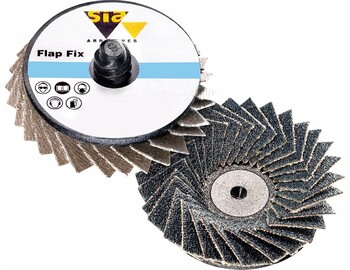 siaflapsiafix mini flap disc Ø50mm grit 40 (20 pieces)