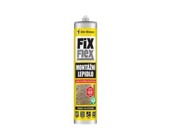 Montážní lepidlo FIX FLEX 310 ml kartuše šedá