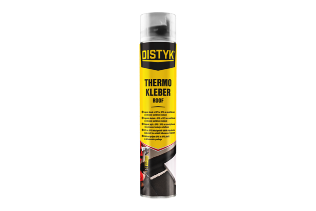 Pistolová pěna THERMO KLEBER ROOF DISTYK Line 750 ml žlutá