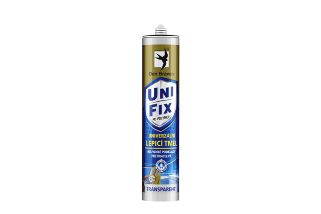 MS UNIFIX CLEAR na všechna tmelení 290 ml kartuše transparentní